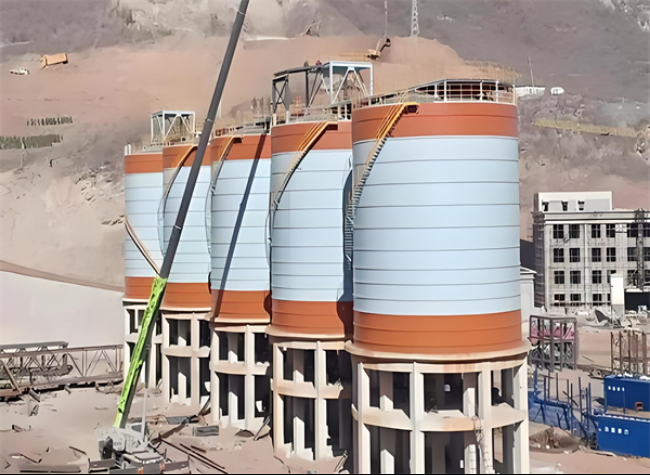 五通桥高架钢板仓