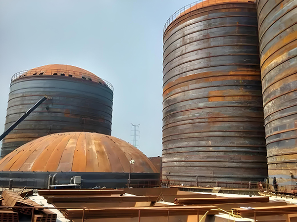 五通桥焦粉钢板仓